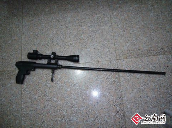 非法改装射钉枪 寻甸男子被刑拘(图)_云南网