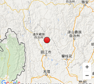 据中国地震台网测定:2015年10月29日4时12分,云南省迪庆州香格里拉市