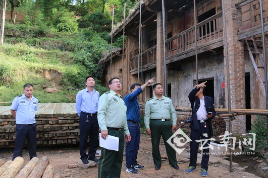  云南宣威开展文物古建筑消防安全检查（图）