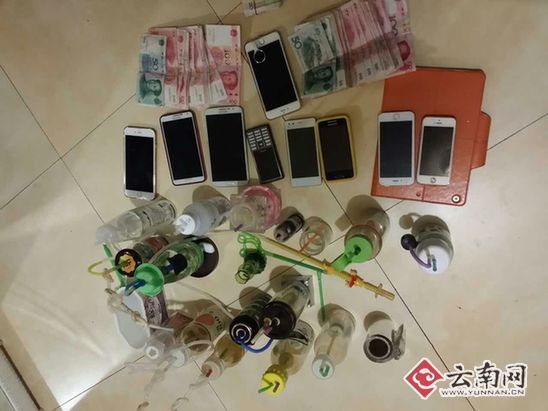  曲靖市麒麟区禁毒大队重拳出击查获一贩毒窝点