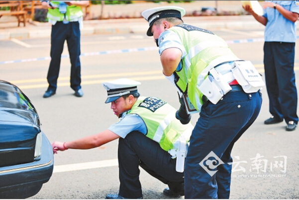云南交警“大比武”结束