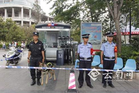  不在南博安保现场守护 昆明盘龙警方守护昆明“东北大门”（图）