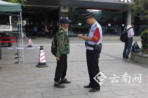  不在南博安保现场守护 昆明盘龙警方守护昆明“东北大门”（图）