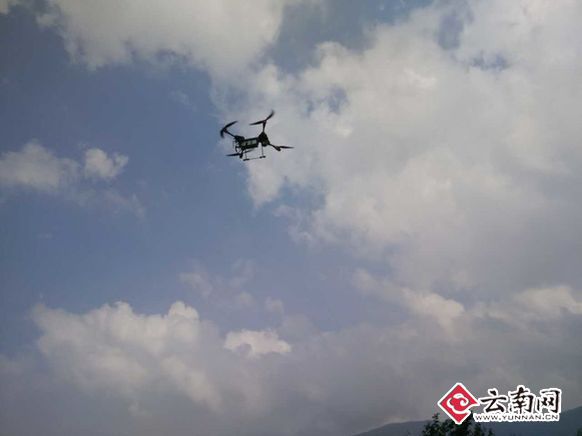 昆明调查队首次应用无人机遥感技术测量秋收 涉及全市170个地片