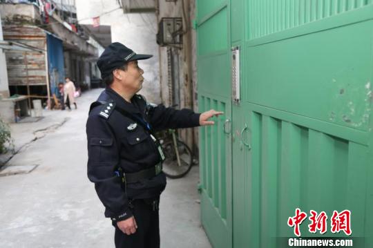 杨乃仁从警32年始终忠于公安事业 薛建贺提供