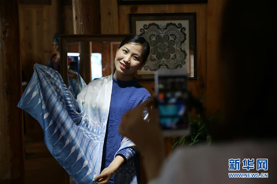 【图片故事】贵州丹寨:90后女青年的蜡染梦