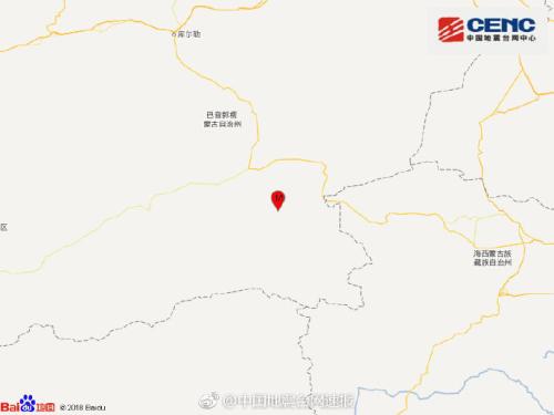 新疆巴音郭楞州若羌县发生3.4级地震 震源深度7千米