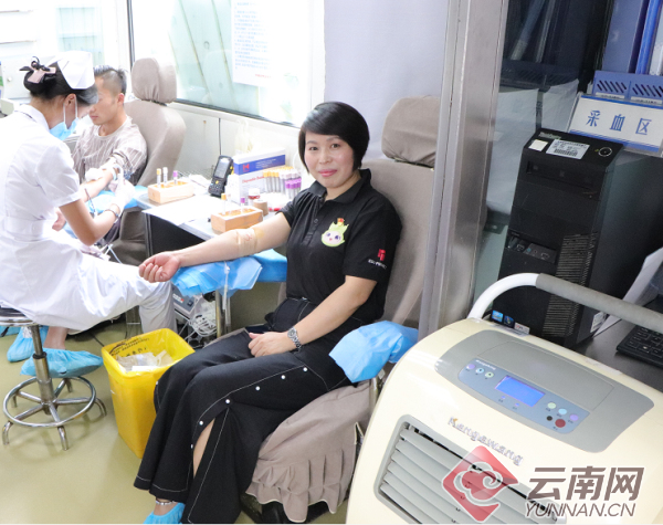 缓解春城用血压力 完美云南分公司组织200余人献出超6万毫升热血