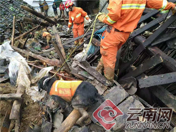 云南巧家滑坡自然灾害已致8人遇难
