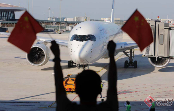 东航云南2833班次航班服务国庆黄金周 预计运送旅客超34万人次（图）