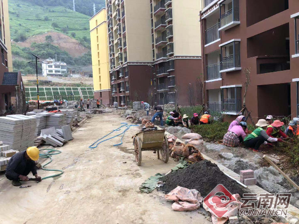 云南省建投上千工人坚守岗位建设幸福新居