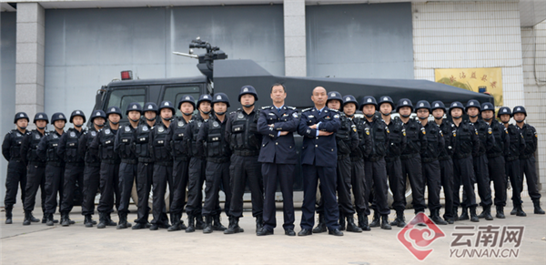 云南省第四监狱特警队：珠江源畔练就维稳“警魂”