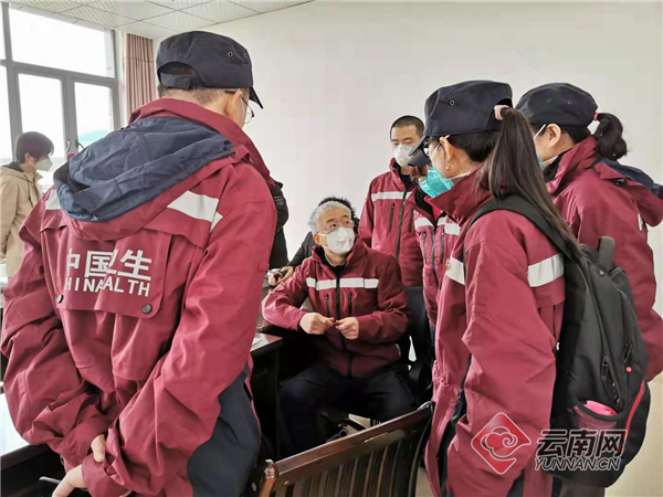 云南省疾控中心支援湖北省实验室检测工作队成立临时党支部
