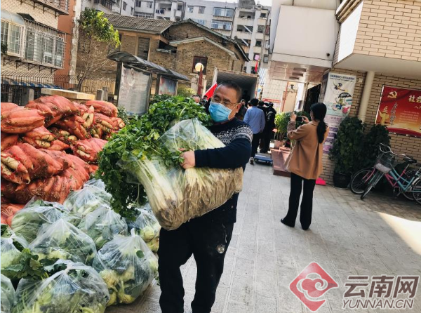 “隔离病毒不隔离爱” 云南凌云律师事务所向昆明市五华区养老机构捐赠爱心蔬菜