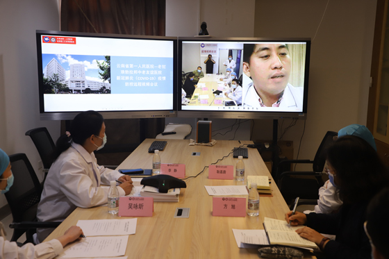 共同防疫 云南展示AI辅助新技术可帮助老挝开展疫情诊断