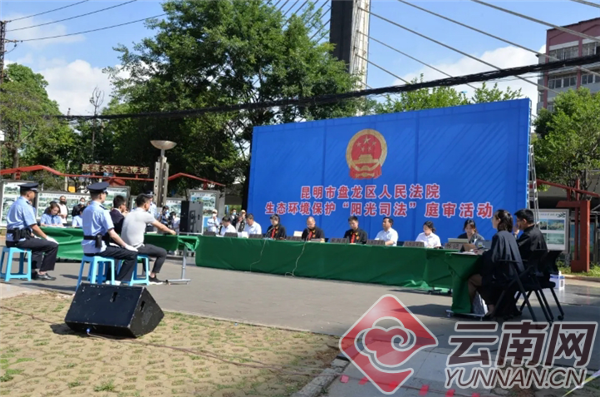 云南省启动2020年环境司法保护宣传周活动