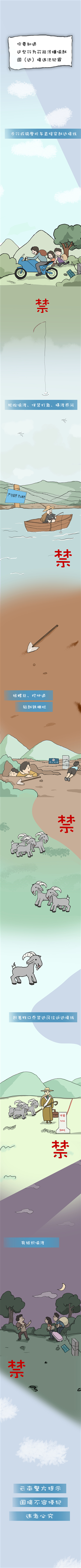 偷渡违法！云南警方推出“打击偷越国边境”主题漫画长图