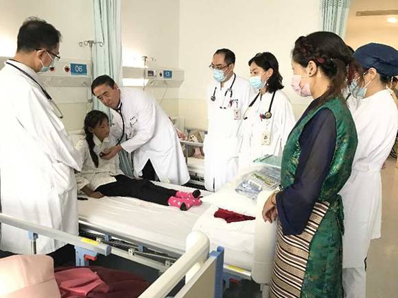 3年“救心接力” 今年8位来自西藏江孜的先心病患者在上海得到救治