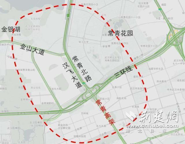 武汉常青高架怎样“缓堵”？市民手绘绕行图建言交通出行