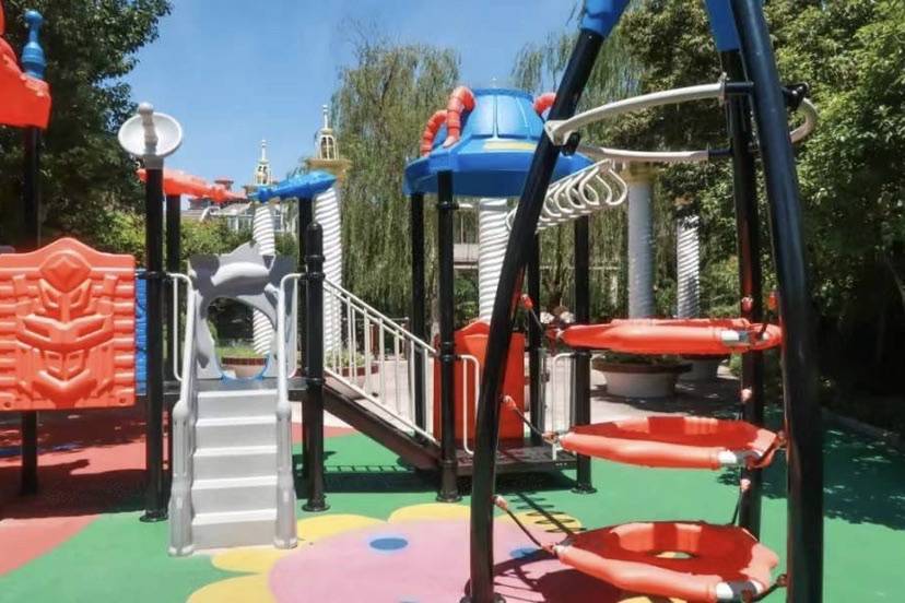 为小朋友改造出“社区儿童乐园” 松江这个小区“微更新”由居民做主