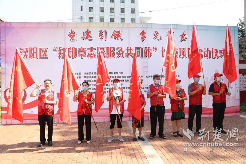 汉阳区启动“红印章志愿服务共同体”试点项目