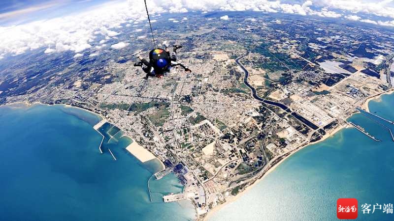 东方推出新玩法 4000米高空跳伞项目开放