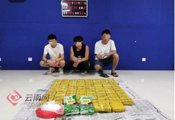 抓7人缴毒34公斤！云南景东警方破获运输毒品大案