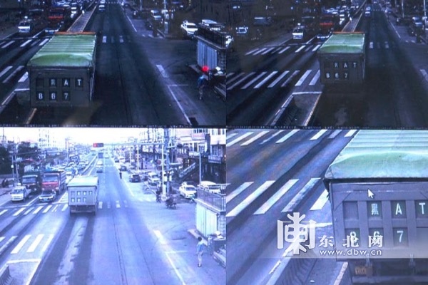 哈尔滨市交警强化技术防控 严格规范货运车辆出行秩序