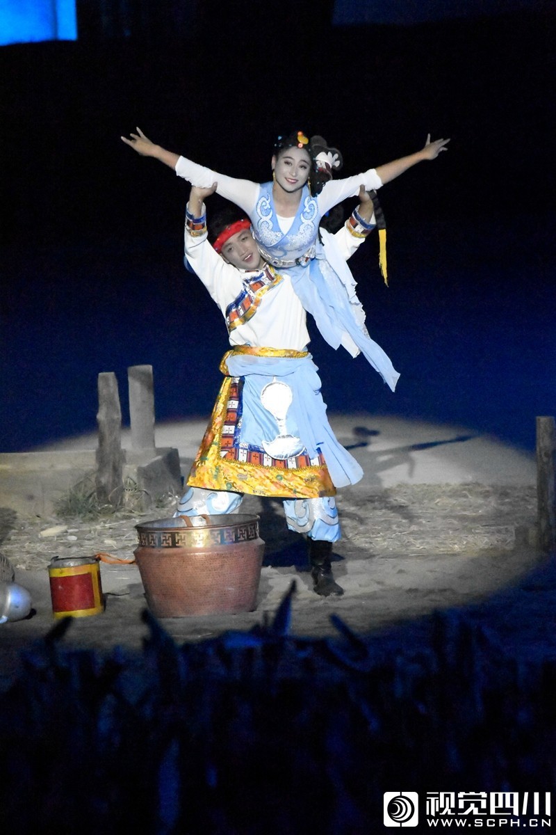 组图丨四川乡城即将上演大型田园文化实景舞剧《梦中的香巴拉》