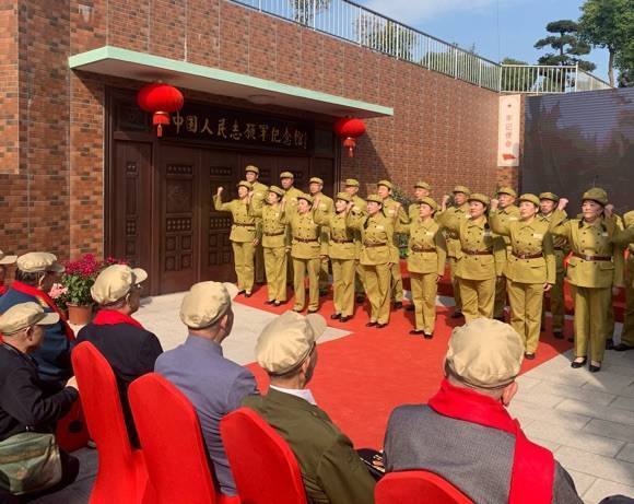 纪念抗美援朝70周年 上海中国人民志愿军纪念馆新馆开馆