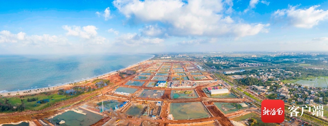 瞰海南 | 海口江东新区起步区路网建设加速度 有望提前七个月完工