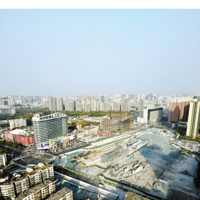 郑州中科大厦爆破 老科技市场原址将建高208米的地标建筑