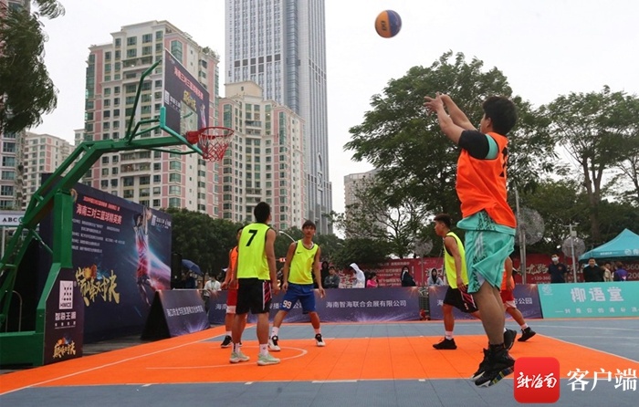 2020中国三对三篮球联赛（海南赛区）在海口火爆开打