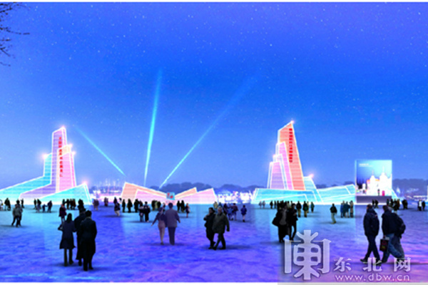 2021哈尔滨松花江冰雪嘉年华 30余项娱乐项目打造主题乐园