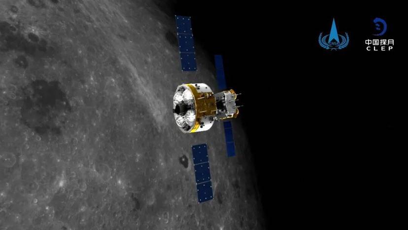 嫦娥五号完成我国首次月球轨道交会对接！月球大礼包将以第二宇宙速度向你赶来
