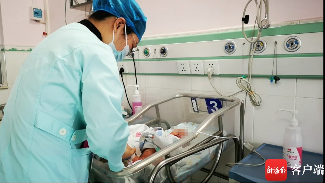 孕妇送医途中分娩一女婴 产后大出血 海口市第三人民医院多学科联合救治
