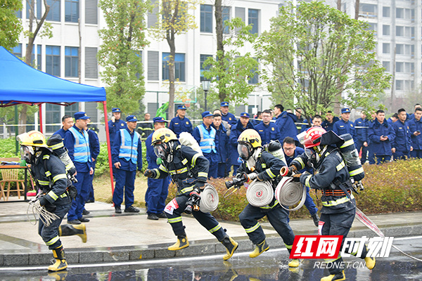 湖南省消防救援队伍夏季训练（衡阳片区）比武竞赛在衡举行