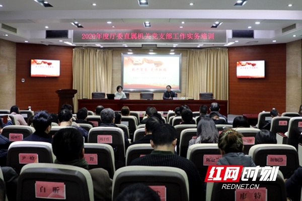湖南省教育厅开展2020年度直属机关党支部工作务实培训