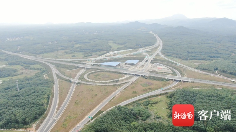 儋白高速公路有望下周建成通车 海南将实现“县县通高速”