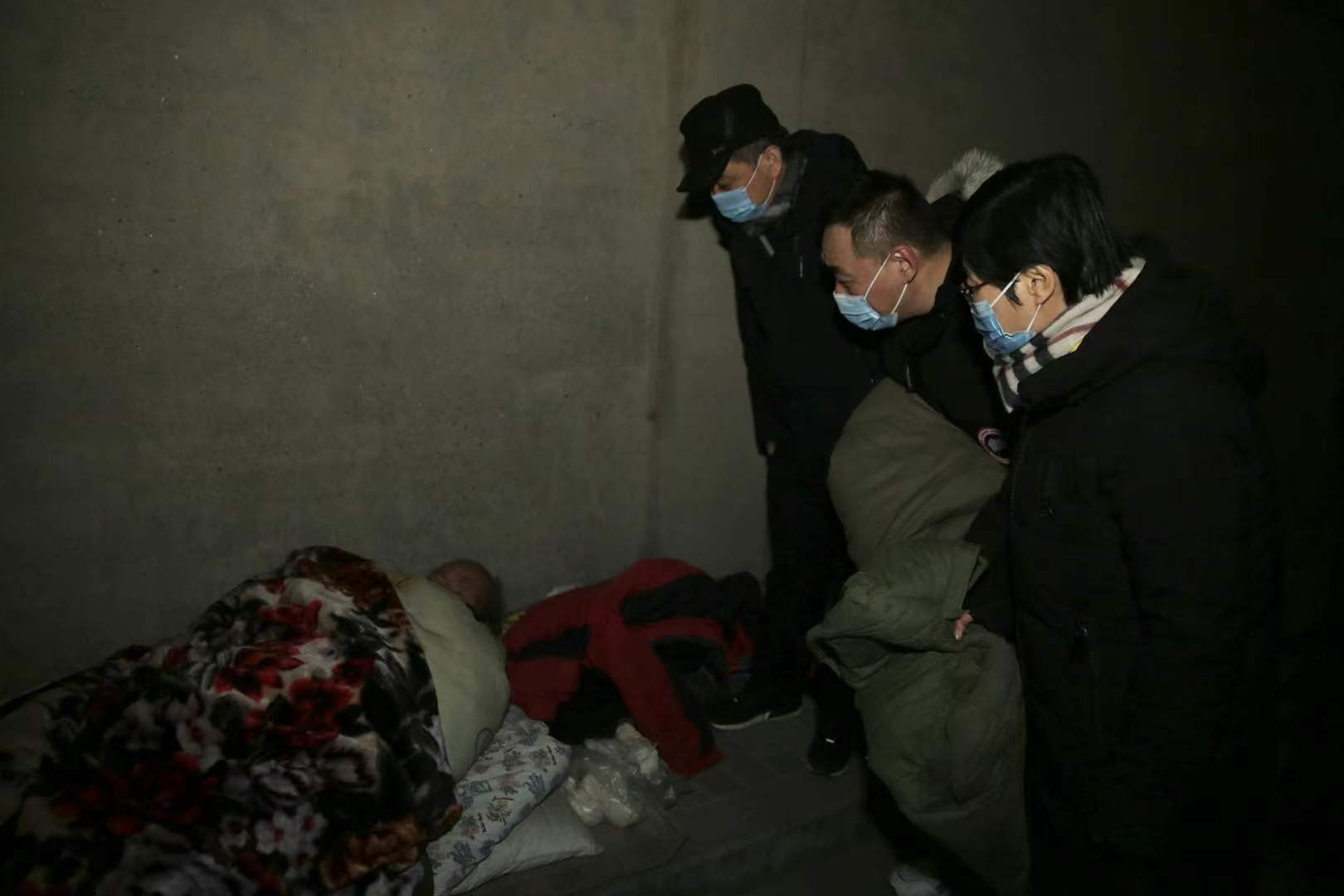 最低温度-13℃，北京多部门联合集中救助流浪乞讨人员