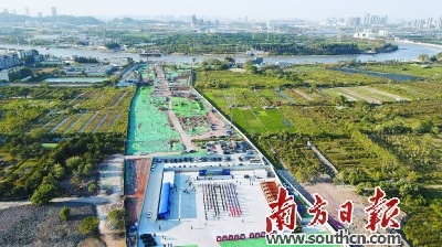 广州南站快速通道北段工程动工，预计2024年开通