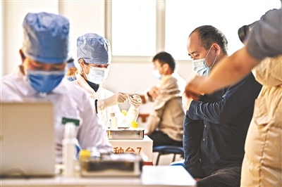北京两天接种新冠疫苗73537剂