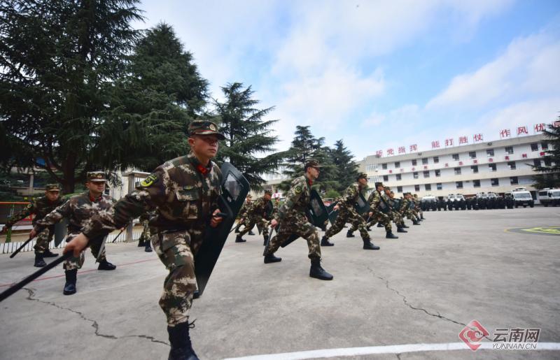 热血沸腾铁骨铮铮,武警曲靖支队全面吹响练兵备战号角