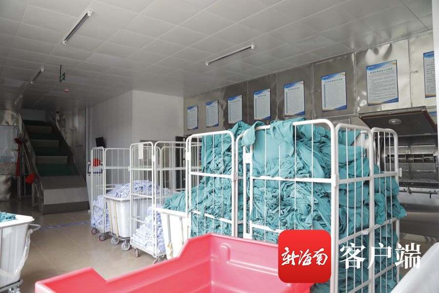 三亚首家专业医疗织物洗涤项目正式运营