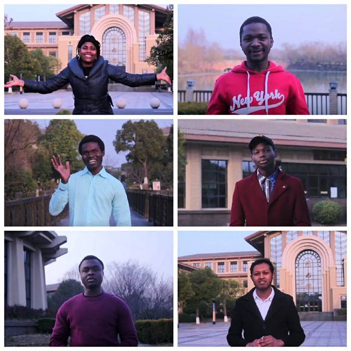 非洲留学生帅气视频祝福：这个中国年，我们在上海！