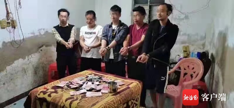 春节聚众赌博！东方警方打掉一赌博窝点，当场抓获20人