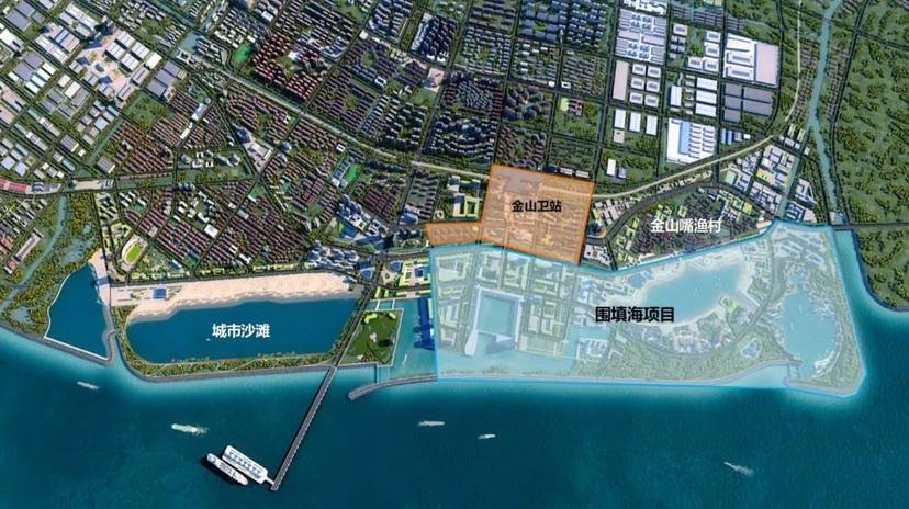 占地8.1平方公里，上海金山将打造“滨海国际文化旅游度假区”