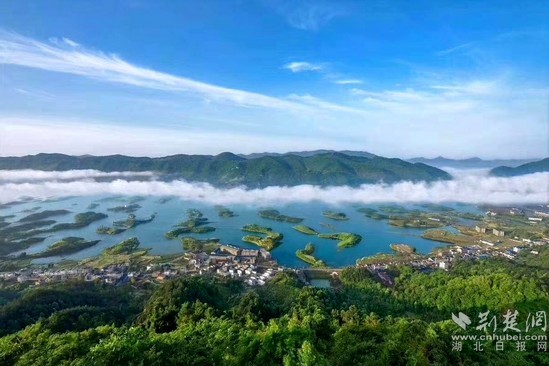 春节期间，阳新县仙岛湖景区接待游客3万余人