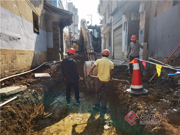 云南通海启动实施城区雨污分流工程