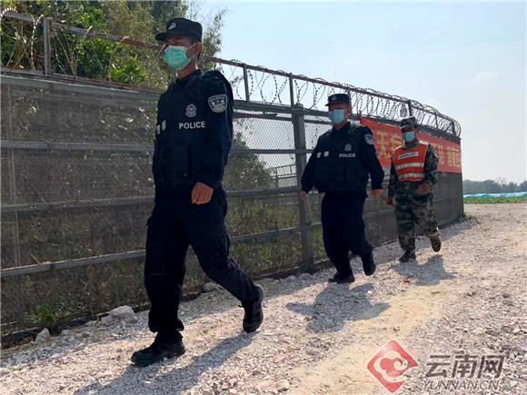 走进中缅边境疫情防控一线！移民管理警察巡逻道上筑起“防疫墙”